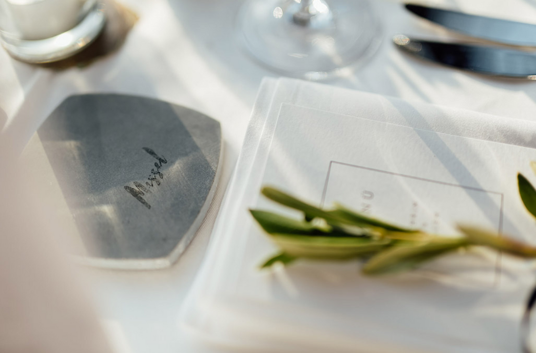 Gastgeschenke aus Beton