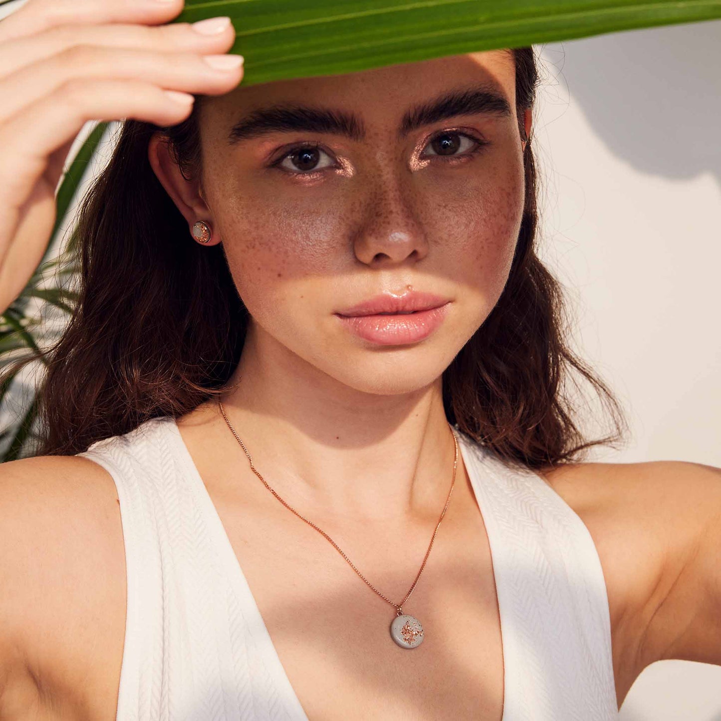 Halskette MARY | Grey Rosé