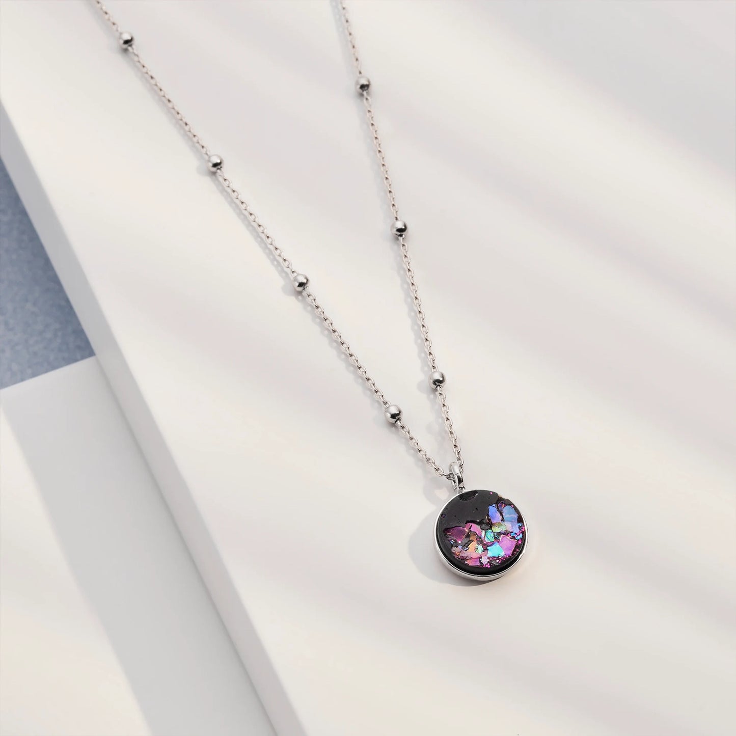 Halskette ELLA | Black Crystal