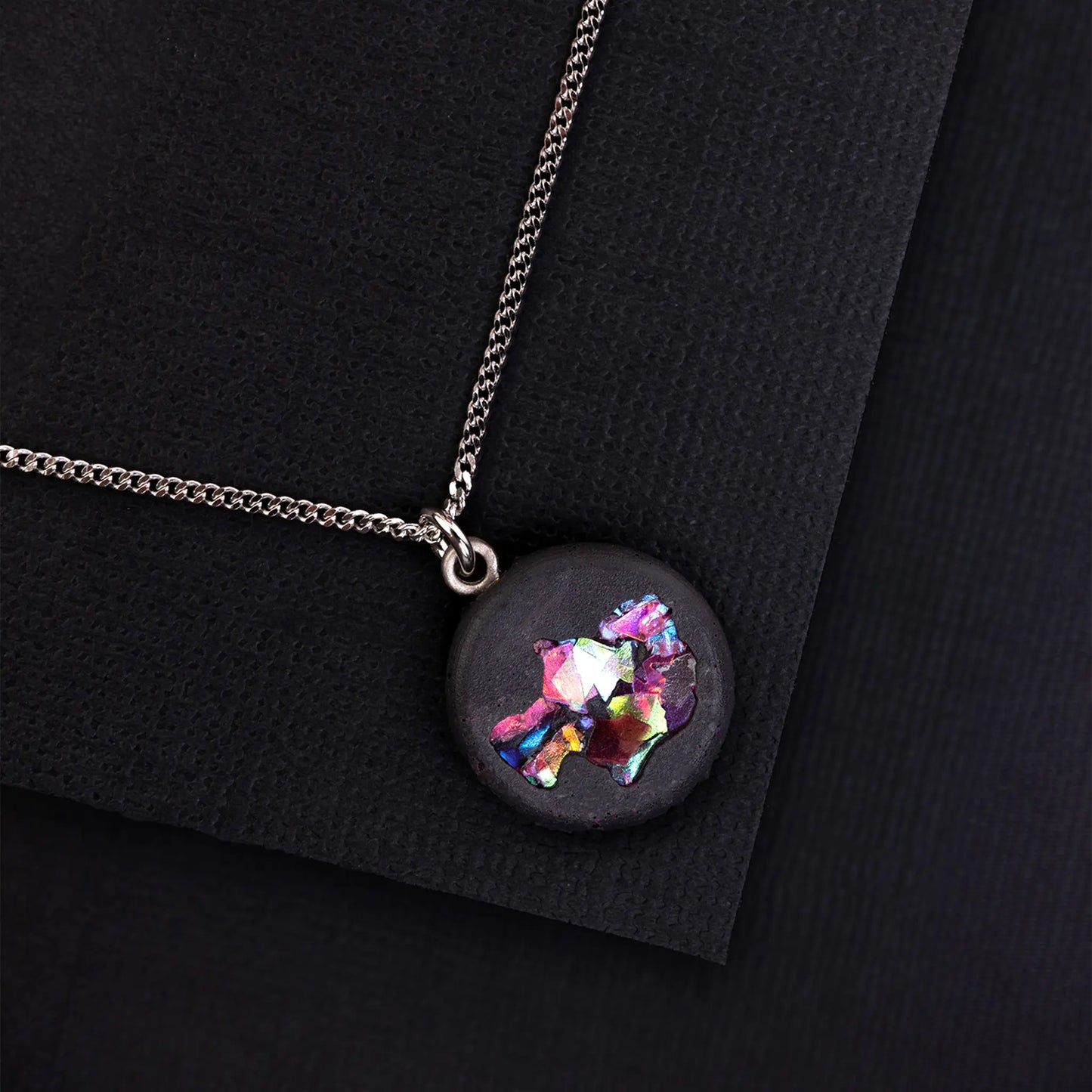 Halskette MARY | Black Crystal